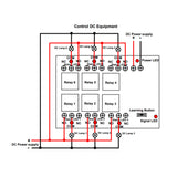 6 Way DC 12V 24V Wireless RF Remote Control Receiver Kit (Model: 0020070)