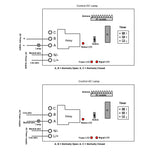 1 Channel 110V 220V 30A Adjustable Time Delay Wireless Switch With Remote Control (Model: 0020655)