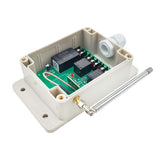 2 Way 120V 220V Wireless RF Remote Control Switch Kit 10A Relay Output (Model: 0020333)