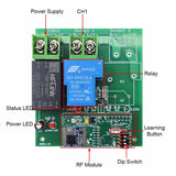 High Power Wireless Remote Control Receiver Kit 1 Way AC Input Output (Model: 0020136)