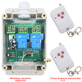 10~80V 30A Wireless Remote Control Switch Kit 2 Way DC Power Output (Model: 0020530)