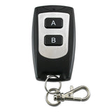 Long range 50 meters 2 buttons waterproof wireless remote control or radio transmitter