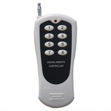8 Buttons 500 Meter RF Wireless Remote Control or Transmitter 433MHz (Model: 0021020)