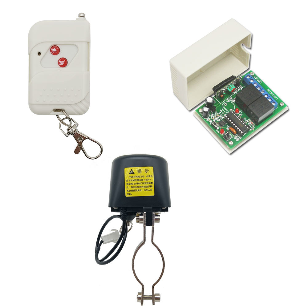 DC Wireless Remote Control Receiver kit with 12V Valve Electric Switch – Remote Control Switches ...