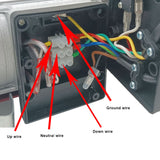 120V 220V Wireless Remote Control Retrofit Kit for Electric Hoist (Model: 0020801)