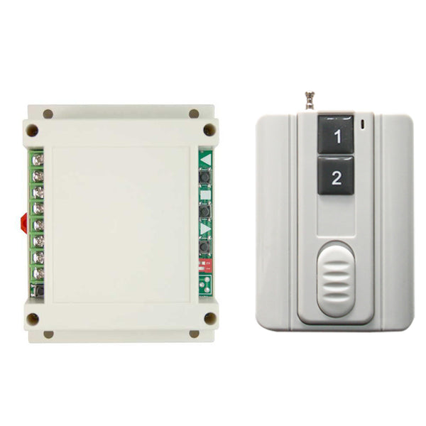 220V 380V 2-CH 30A Relay Output Wireless Receiver and RF Transmitter (Model: 0020072)