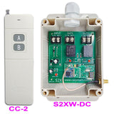 5km Wireless Remote Control Switch Kit 2 CH DC Power Output 10A (Model: 0020142)