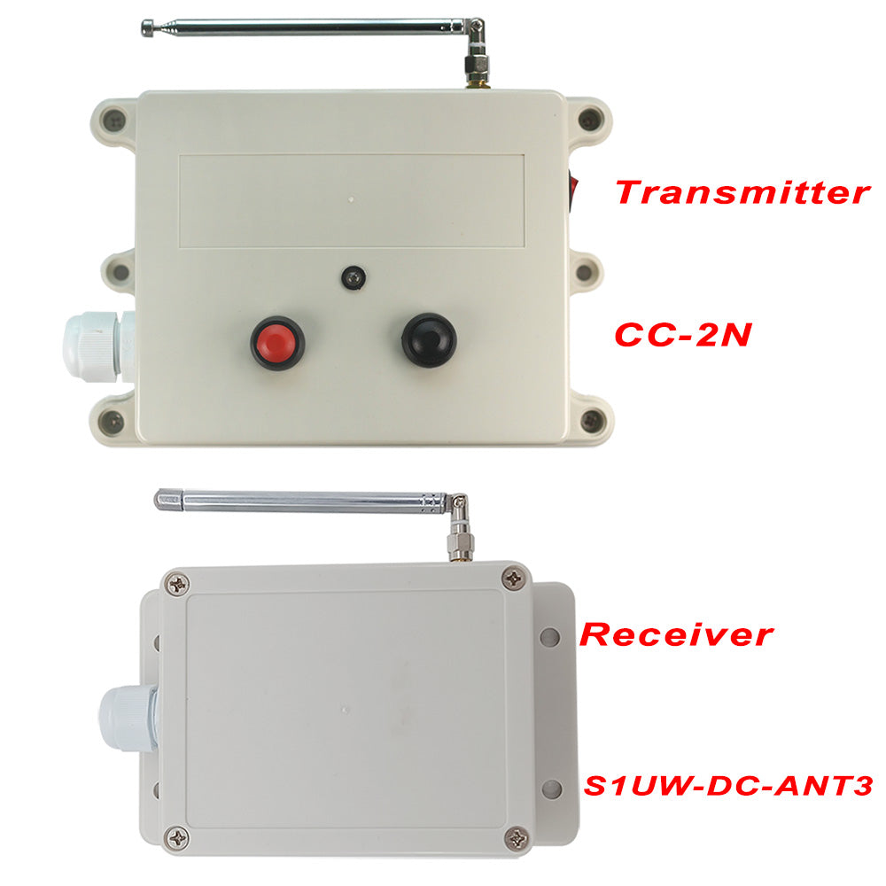 Trigger Remote Control 5000 Meters DC 12V Wireless Remote Switch Kit by Dry Contact Trigger ...