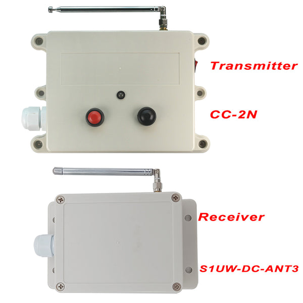5000 Meters Wireless Remote Switch Kit by Dry Contact Triggered (Model: 0020692)