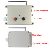 5000 Meters AC Wireless Remote Switch Kit by Dry Contact Triggered (Model: 0020693)