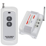 110V 220V 380V 2-CH Relay Output Wireless Receiver and RF Transmitter (Model: 0020696)