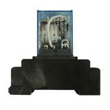 10A DC 12V AC 110V 220V NO NC 8 Pin Relay with Base (Model: 0040012)