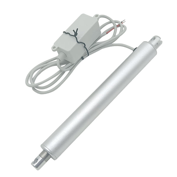 24V DC Linear Actuator 150mm Stroke - 750N Electric Linear Motion Motor For Auto Doors, Windows, Medical Beds & Industrial Applications