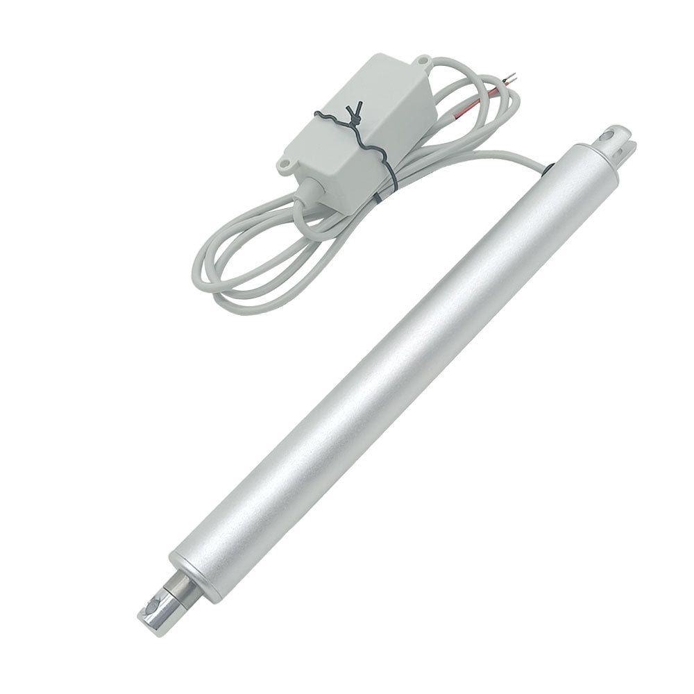 100mm 12V Lineaire Actuator - Geluidsarm Met Eindschakelaar - Mini Elektrische Actuator