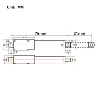 DC 12V Micro Electric Linear Actuator Stroke 21mm (Model: 0041643)