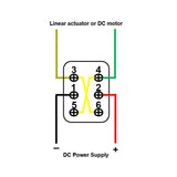 Handheld Controller Manual Transfer Switch for Electric Linear Actuator (Model: 0043012)