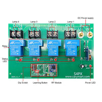 8~80V High Power 30A Wireless RF Switch Receiver 4 Way DC Output 5km (Model: 0020670)