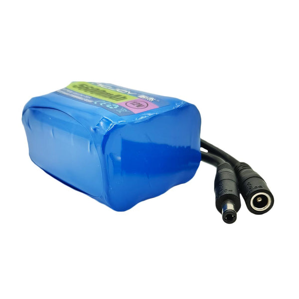 12V 5600mAh Rechargeable Lithium Battery Pack – Remote Control Switches ...