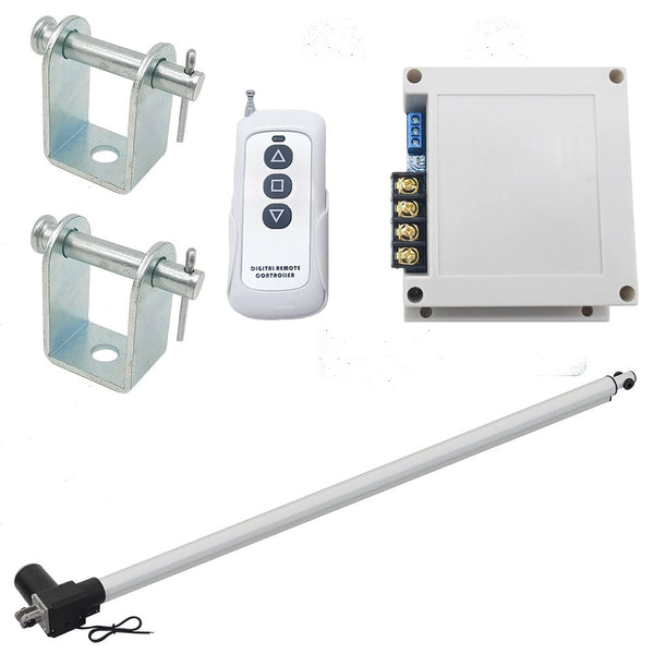1300 lbs electric linear actuator stroke 40 inch with remote control (Model: 0020588)
