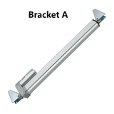 DC 12V 24V Electric Linear Actuator 450 lbs Stroke 4 inch 100 mm (Model: 0041502)