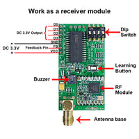 Long Range 5000M Bidirectional Remote Control Receiver Transmitter Module (Model: 0020242)