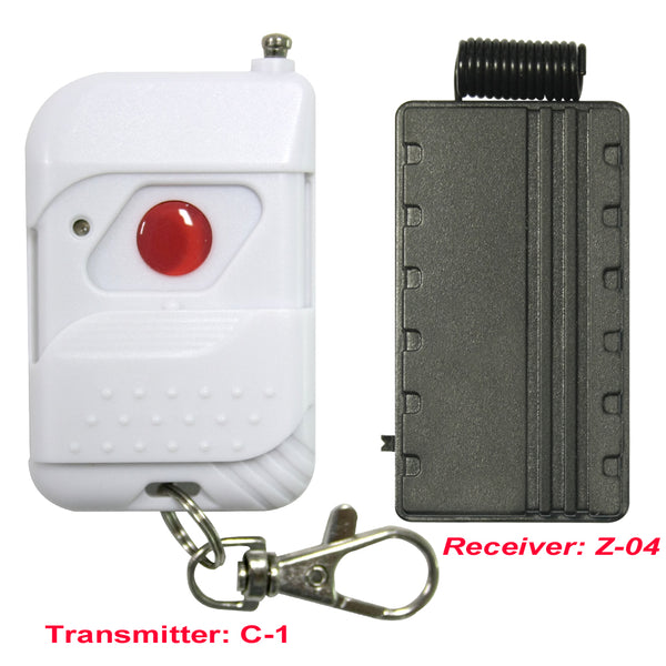 1.5V Wireless Vibration Reminder with RF Remote Control (Model: 0020175)