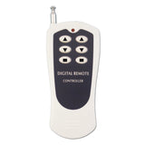 Two Wireless AC Motor Switches with a Six-Button Remote Control (Model: 0020210)