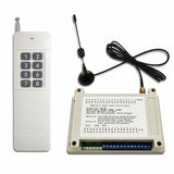 Long Range 5 Km 8 Channels DC 9V 12V 24V Wireless Remote Control Switch Kit (Model: 0020055)