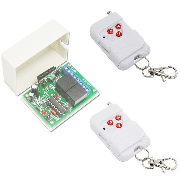 1 Way 10A Wireless Remote Control Receiver Kit for Reversible DC Motor (Model: 0020202)