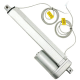6 Inch Adjustable Stroke Electric Linear Actuator DC 12V 24V 450 Ibs (Model: 0041692)