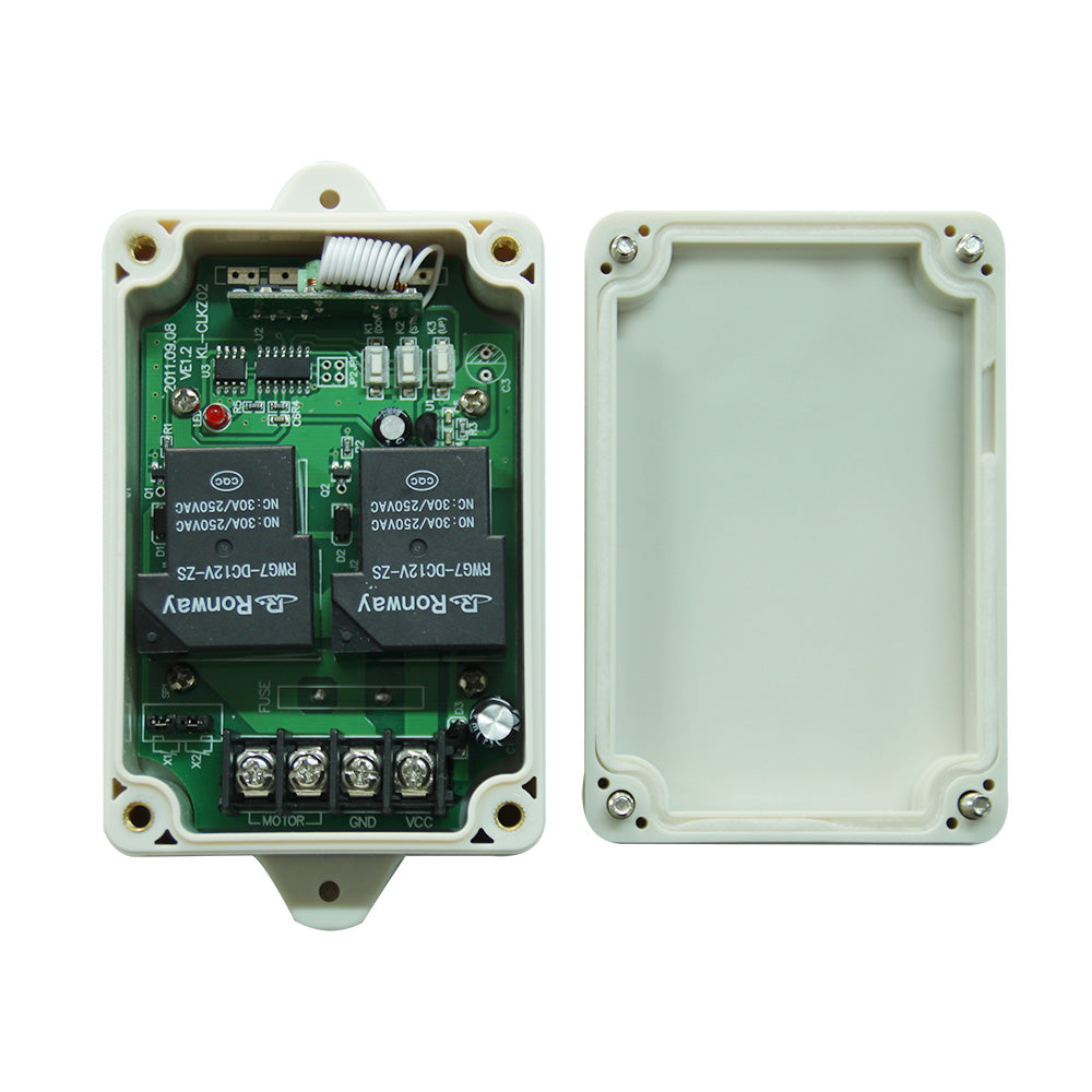 1-CH DC 15A Wireless Remote Control Switch Kit for 12V 24V Motor ...