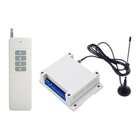 3mi DC Wireless Remote Control Switch Kit 4 Way 7A Relay Output (Model: 0020013)