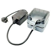 EU IP66 Waterproof Outdoor Outlet with Remote Control Switch and Plug (Model: 0020774)