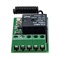 Small Size 1 Way DC 5~12V Wireless Switch with RF Remote Control (Model: 0020647)