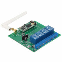 Long Range 3mi DC Wireless Remote Control Switch Kit 4 Way 7A Relay Output