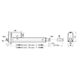 Four Electric Linear Actuators Synchronous Control Kit DC 24V 2000N 200Kg 450 lbs