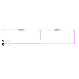 DC 12V 24V electric linear actuator 6000N 1300lbs stroke 48 inch (Model: 0041536)