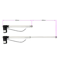 DC 12V 24V electric linear actuator 6000N 1300lbs stroke 18 inch (Model: 0041534)