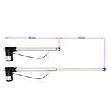 DC 12V 24V electric linear actuator 6000N 1300lbs stroke 18 inch (Model: 0041534)