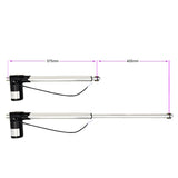 DC 12V 24V electric linear actuator 6000N 1300lbs stroke 16 inch (Model: 0041515)