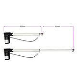 DC 12V 24V electric linear actuator 6000N 1300lbs stroke 14 inch (Model: 0041533)