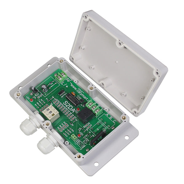 DC Wireless Delay OFF Switch RF Receiver 1 Way 10A Relay Output (Model: 0020351)