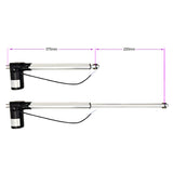 1300 lbs electric linear actuator stroke 8 inch with remote control (Model: 0020582)