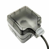 EU IP66 Waterproof Outdoor Outlet with Remote Control Switch and Plug (Model: 0020774)