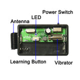 Mini Wireless Remote Control Vibrator Reminder 1~4 Times Vibrations (Model: 0020159)