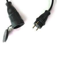 16A Waterproof Wireless Remote Control Socket with European Standard Plug (Model: 0020718)