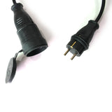 16A Waterproof Wireless Remote Control Socket with European Standard Plug (Model: 0020718)