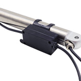 DC 12V 24V Stainless Steel Linear Actuator 180 lbs Stroke 1.2 inch (Model: 0041961)
