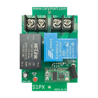 One 6-Button Transmitter Control Six DC 10~80V 30A Wireless Receivers (Model: 0020734)