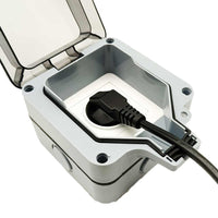 Wireless Remote Control Outlet Kit US Plug & IP66 Waterproof Socket (Model: 0020778)